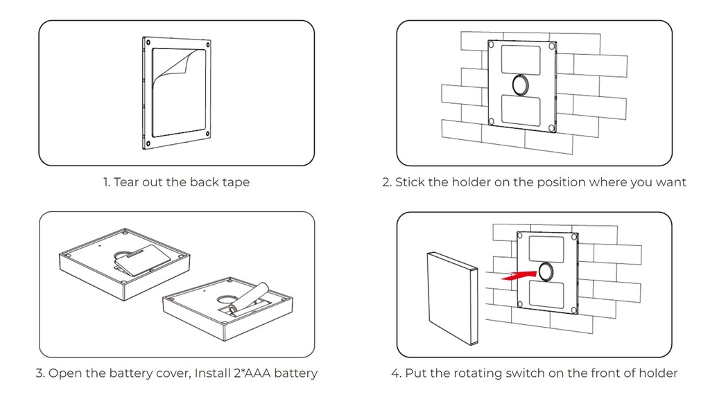 Mi-Light smart panel remote controller B1 - Image 4