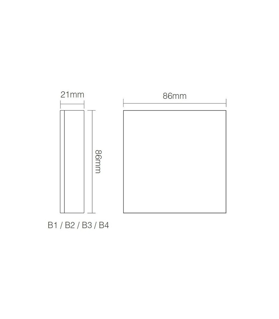 Mi-Light smart panel remote controller B1 - Image 4