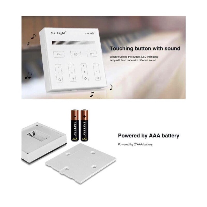 Mi-Light smart panel remote controller B1 - Image 6