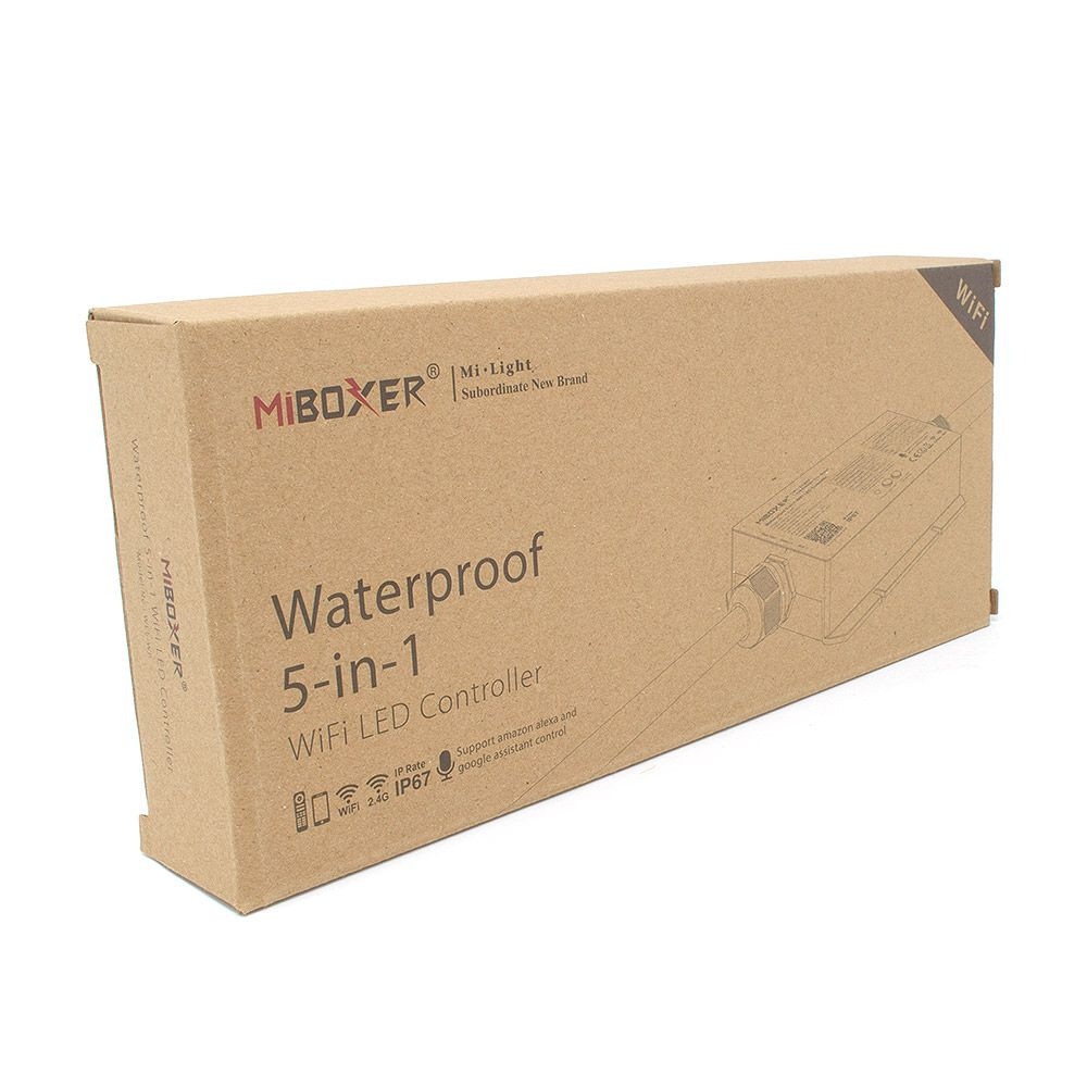 Mi-Light WL5-WP Waterproof 5 in 1 LED Strip Controller (WiFi+2.4GHz) - Image 5