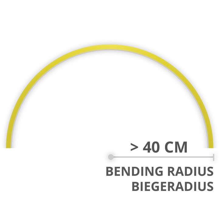 O13 LED profile bendable, 2,4x15mm 2m - Image 4