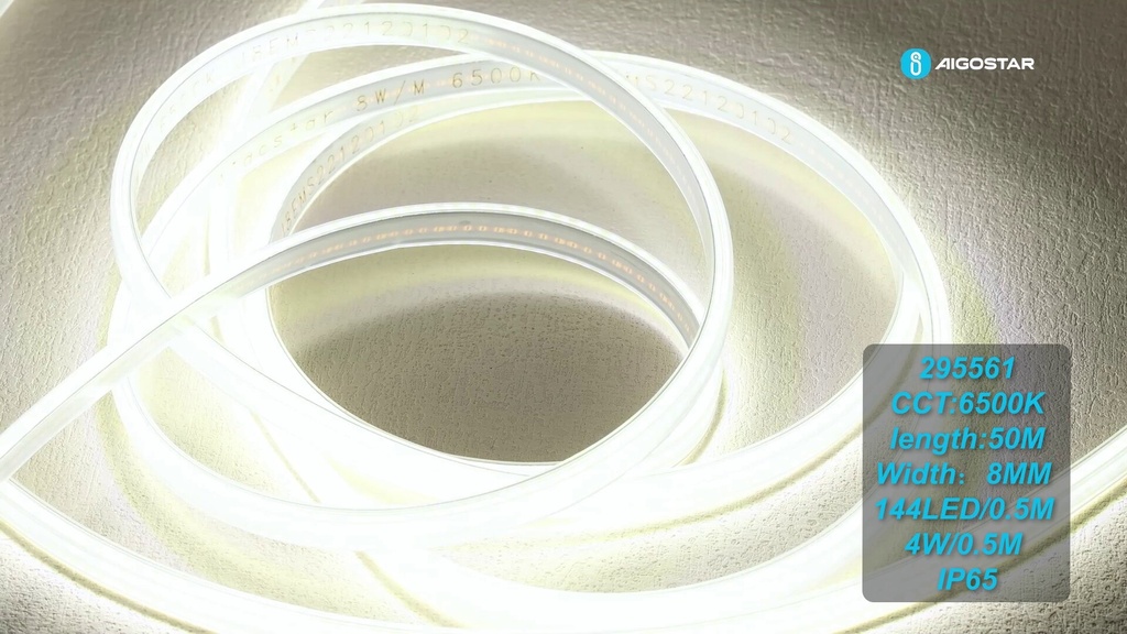 Outdoor COB LED strip 6500K 230V DC IP65 - Image 3