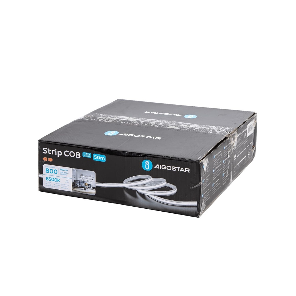 Outdoor COB LED strip 6500K 230V DC IP65 - Image 7