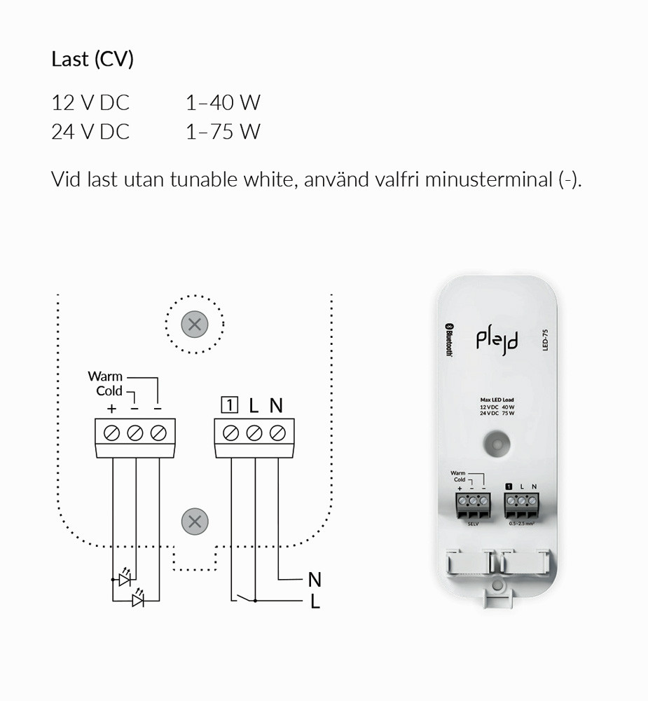Plejd LED-driver 75W - Image 3
