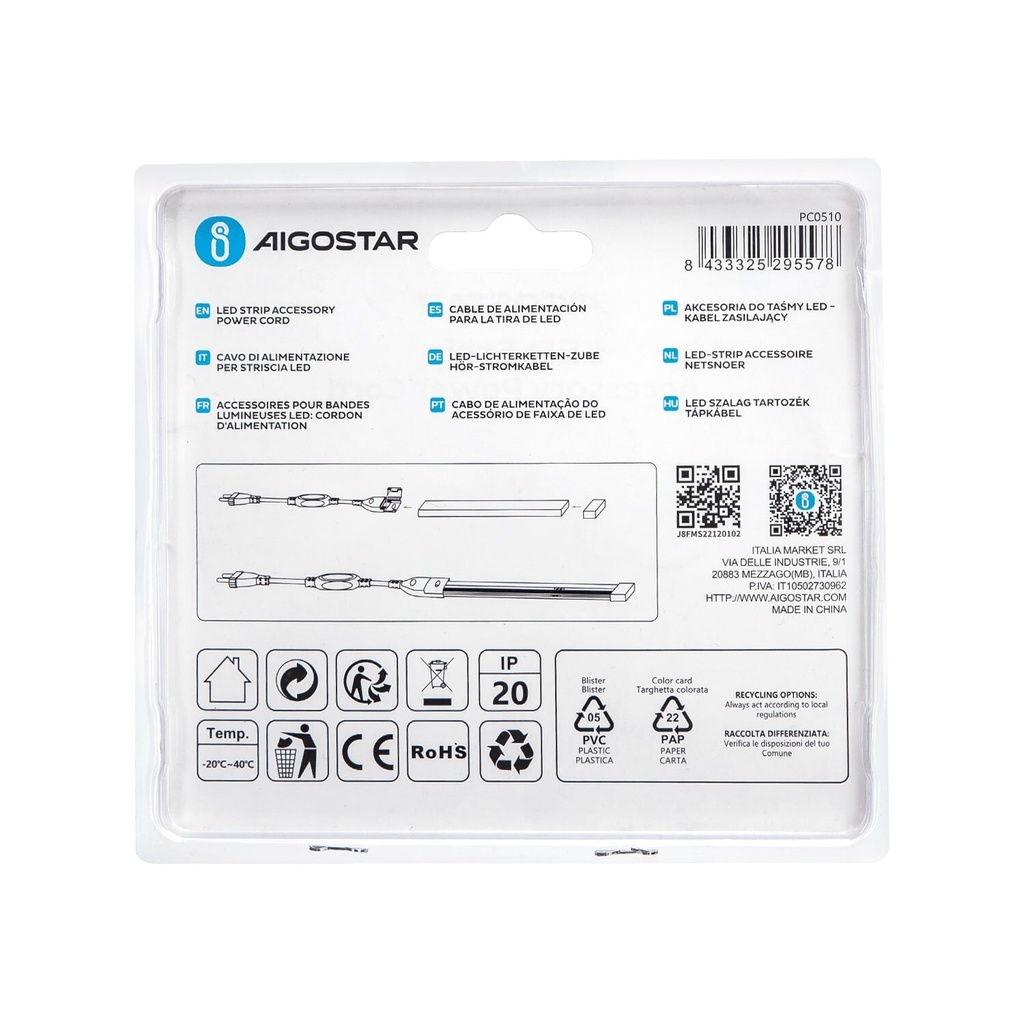 Power cord COB LED strip - Image 5