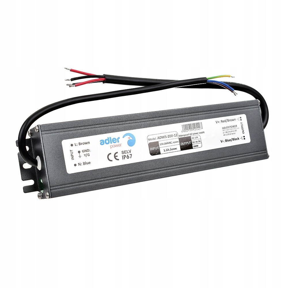 Power supply 12V 200W IP67 - Image 2