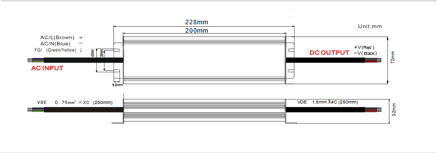 Power supply 12V 250W IP67 - Image 2