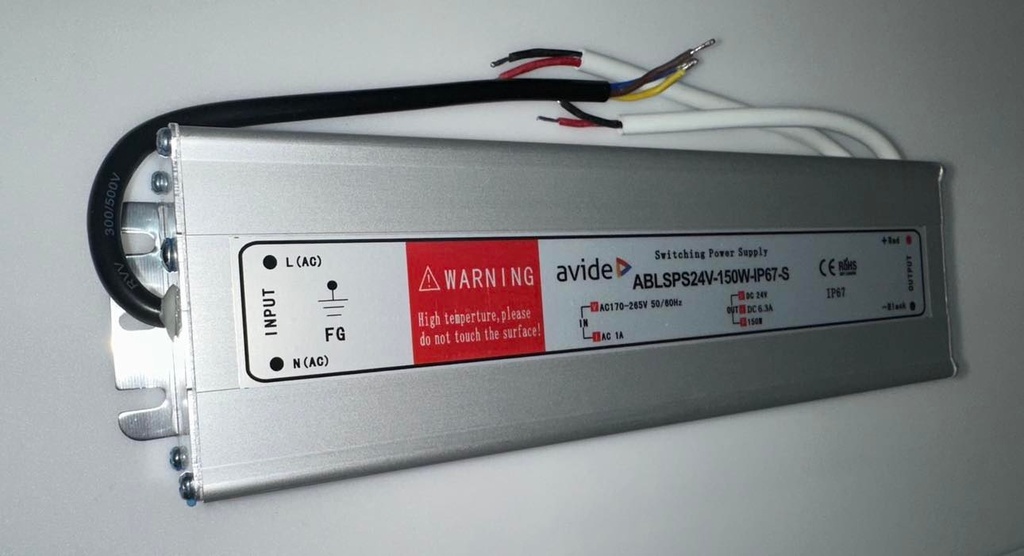 Power supply 24V 150W, 6,25A IP67 - Image 2