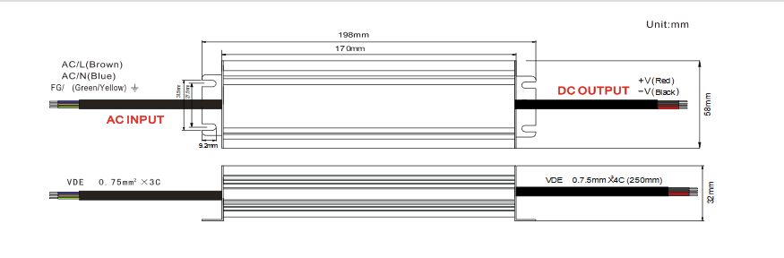 Power supply 24V 150W, IP67 - Image 2