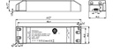 Power supply 24V, 75W, 3,125A - Image 2