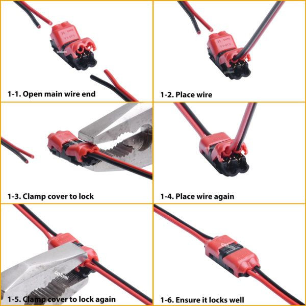 Quick connection for cable - 300V - 9A - Image 2