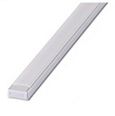 Profil ledlist PVC vit