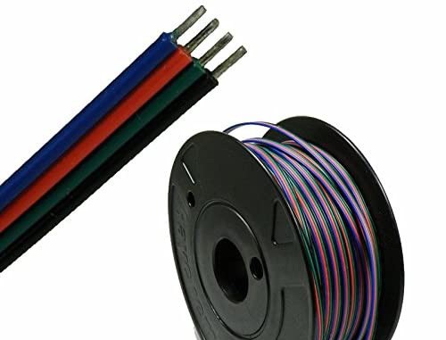 Kabel til RGB ledstrip 4 ledere