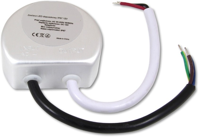 Virtalähde 12V, 30W, IP67