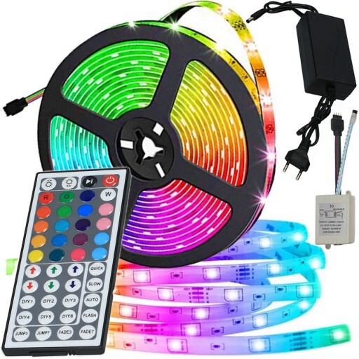 Ledstrip set 5m RGB+NW