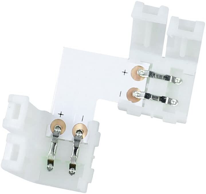 90° kulma 2pin 10mm