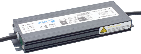 Transformer 24V 100W IP67