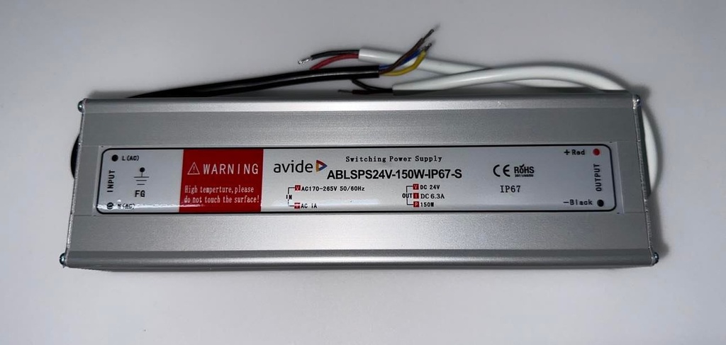 Transformator 24V 150W 6,25A IP67