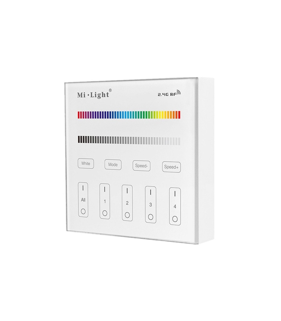 Mi-Light B3 4-Zone panelfjärrkontroll RGBW (2.4G)