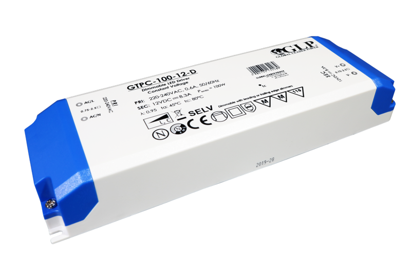 Power supply 12V, 100W, 8,3A, Dimmable