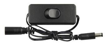 DC kabel med afbryder