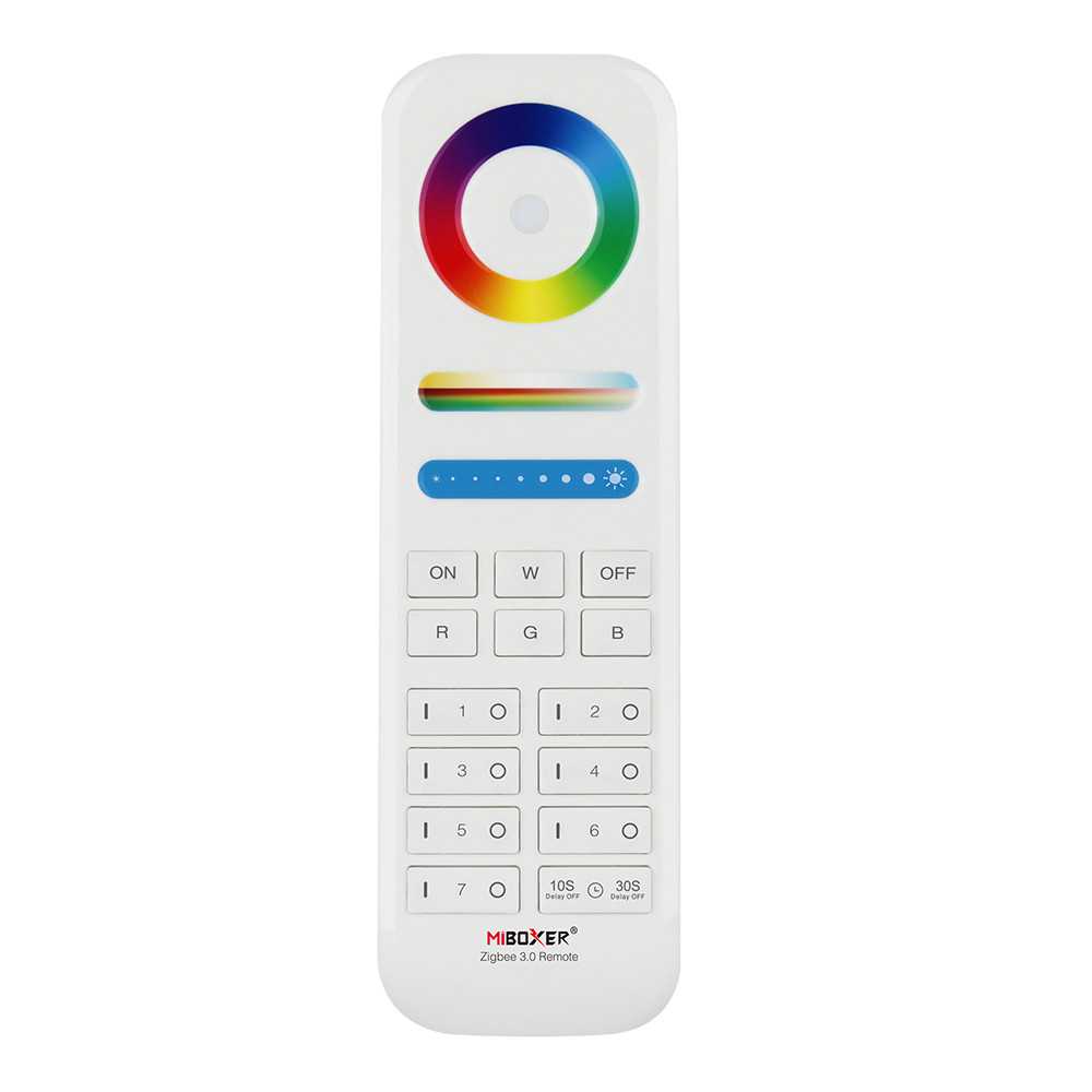 Mi-Light FUT089Z RGB+CCT-kaukosäädin (Zigbee 3.0)