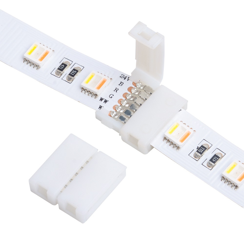 Jatkoliitin ledvalonauhalle RGB+CCT 12mm