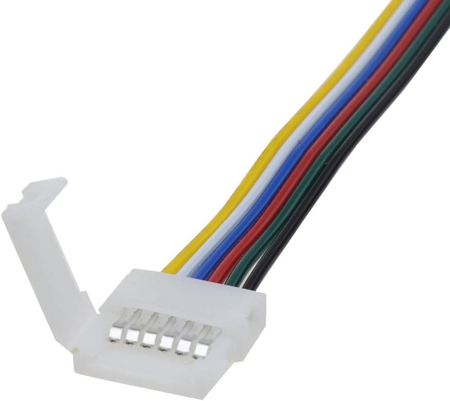 RGBCCT Nauhasta ohjaimelle 6Pin 12mm
