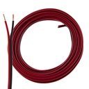 Kabel röd och svart 2 ledare 0.75mm² 25m