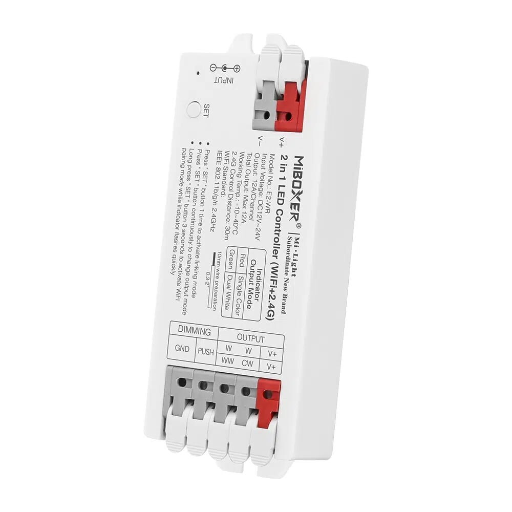 Mi-light E2-WR 2 in 1 LED ohjain (WiFi + 2.4G)