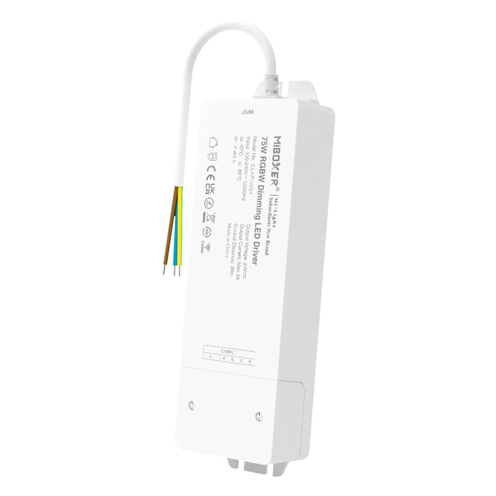 Mi-light CL4-P75V24 75W RGBW LED-himmenninohjain + PUSH (2.4G)
