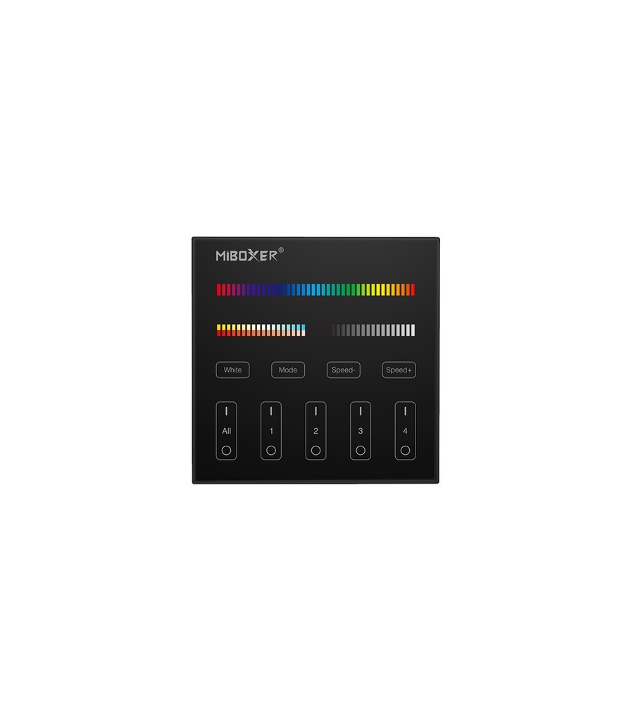 Mi-light B4-B 4-alueen paneelikaukosäädin RGB+CCT (2.4G)