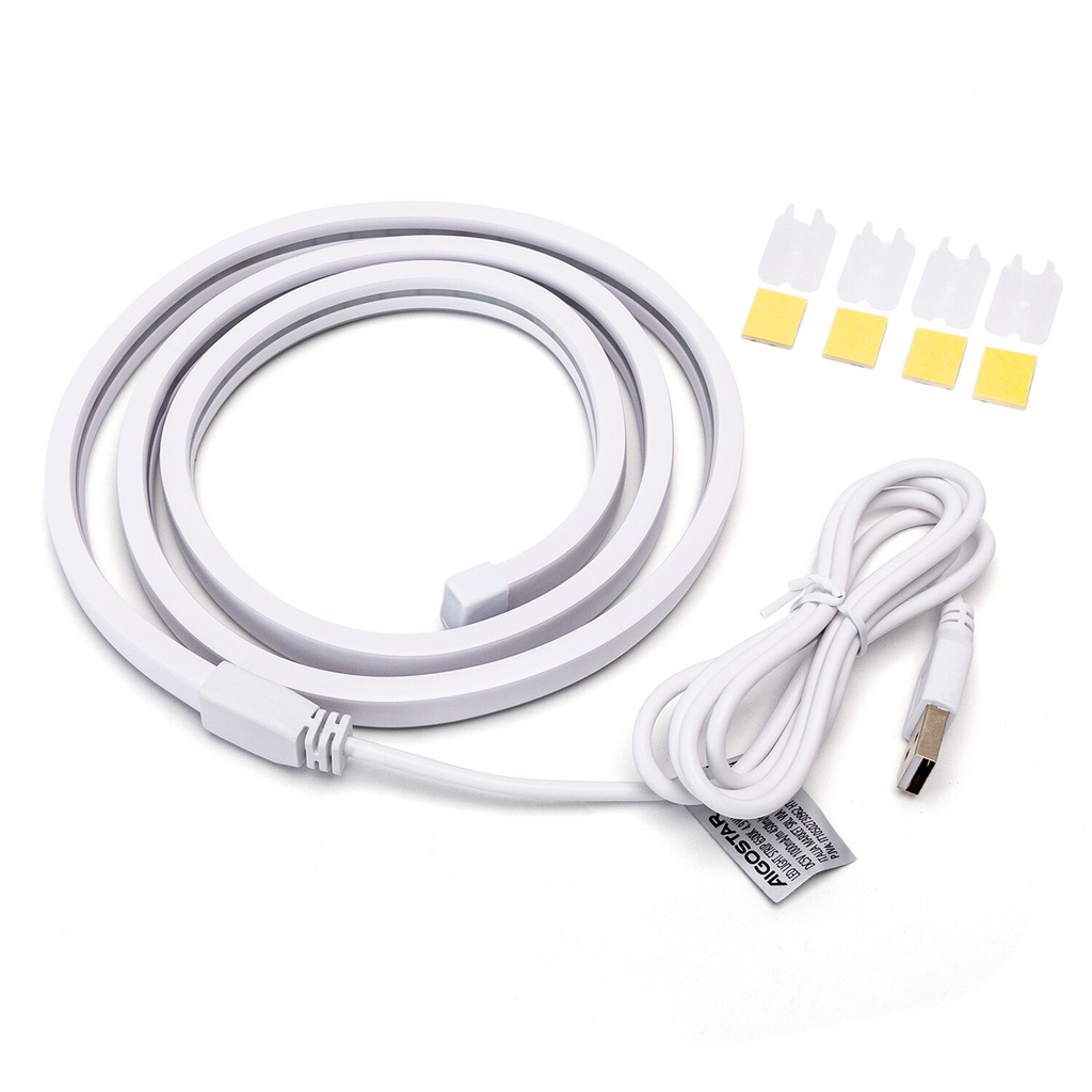 Pienjännite NEON-valonauha 1m RGB