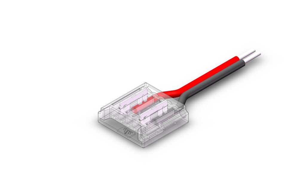Nauhasta virtalähteelle SMD 2pin 12mm