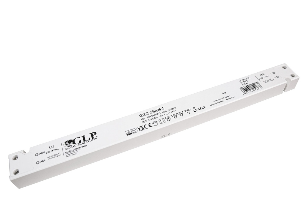 Transformer 24V constant voltage Slim 240W