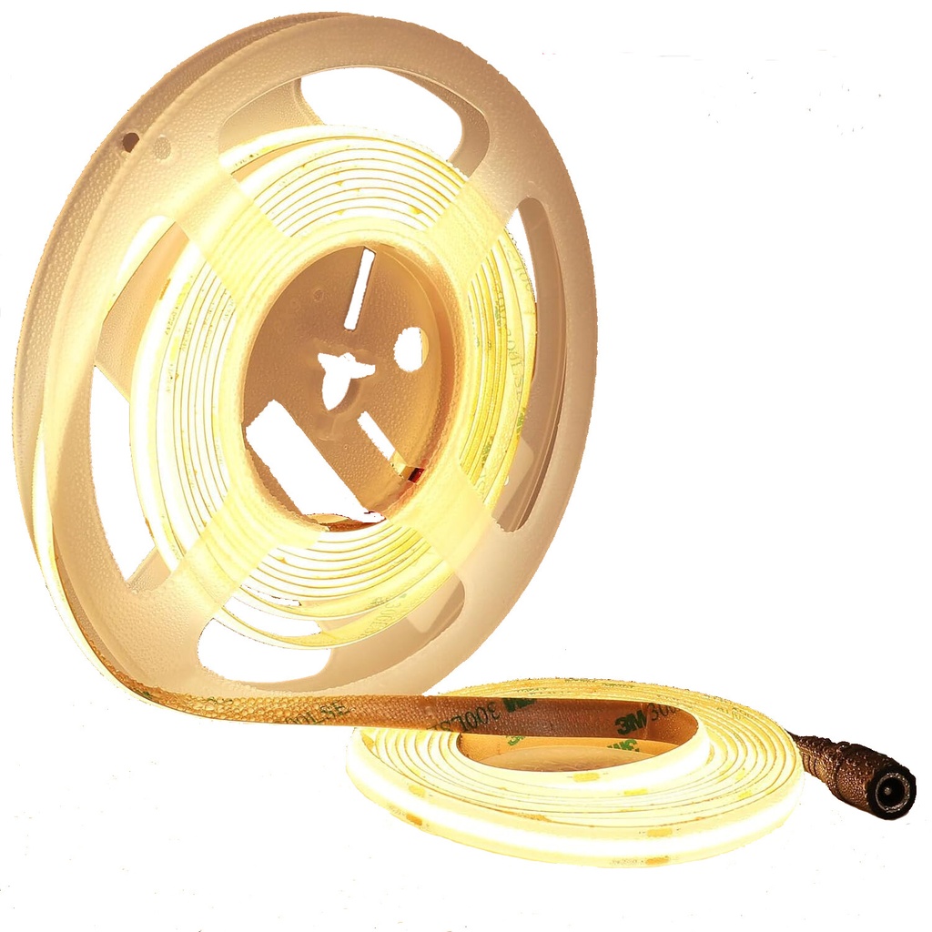COB LED nauha 2700K, 11W/m 24V IP65