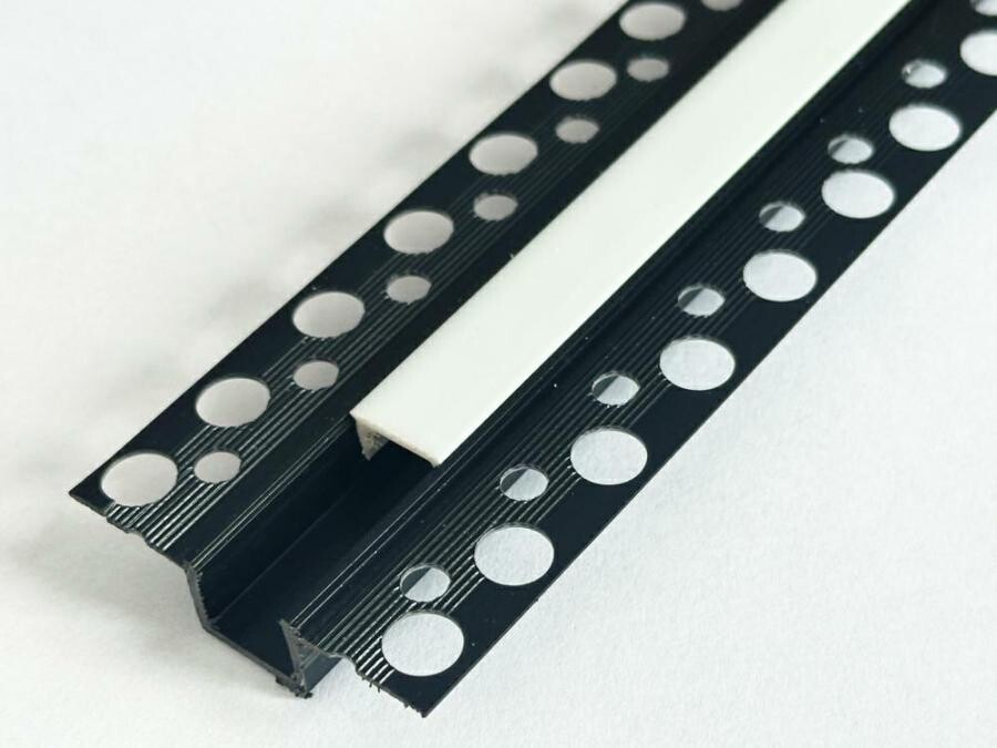 PVC profil 50x12 för inspackling, gips vägg 2m