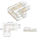 90° kulma CCT COB 3pin 10mm (copy)