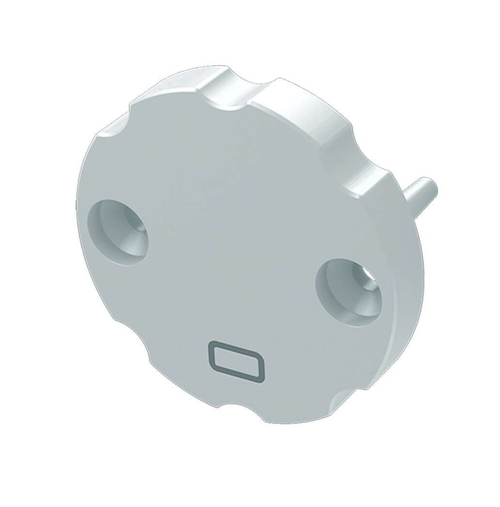 Ändlock COSMO 2in1 vit