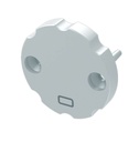 Ändlock COSMO 2in1 vit