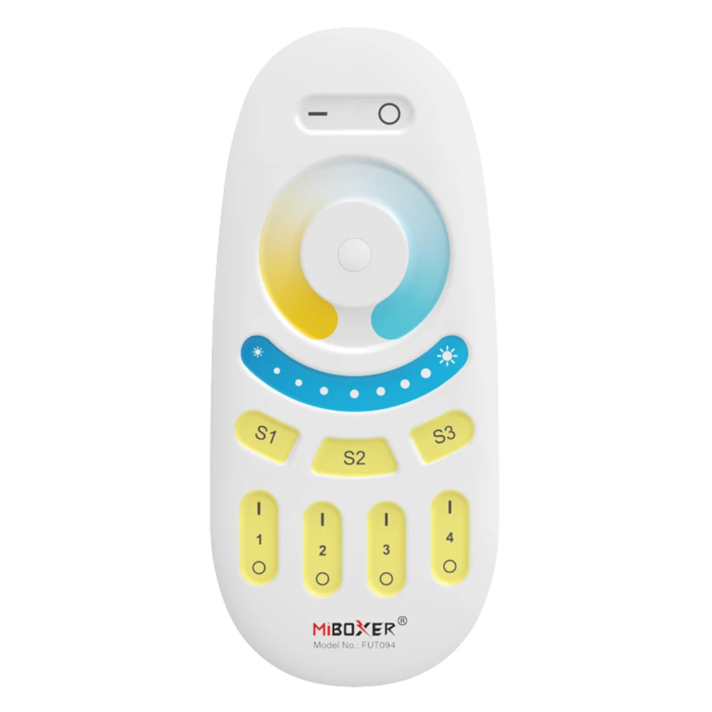 Mi-Light FUT094 4-alueen värilämpötilakaukosäädin (2,4 G RF)
