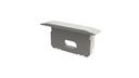 End cap for Aluminum profile recessed 9x16 white