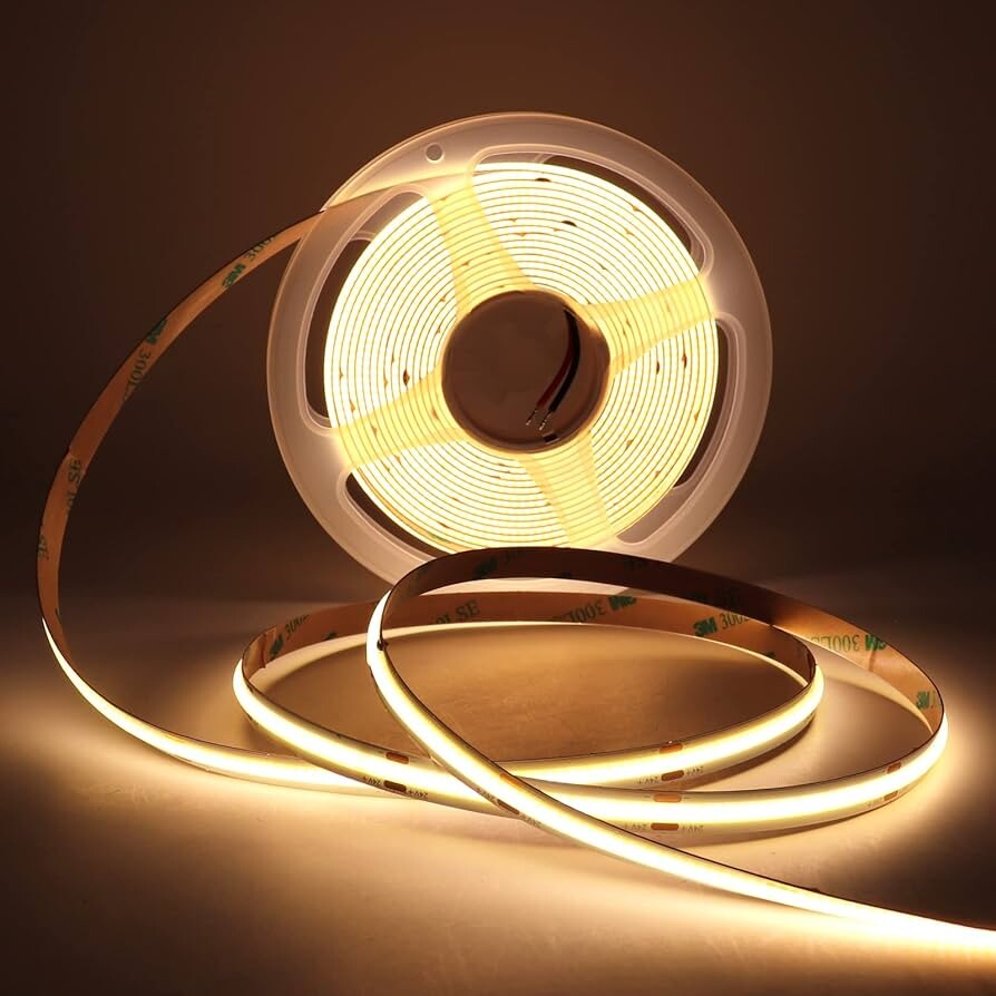Led strip addressable CCT IC COB IP20