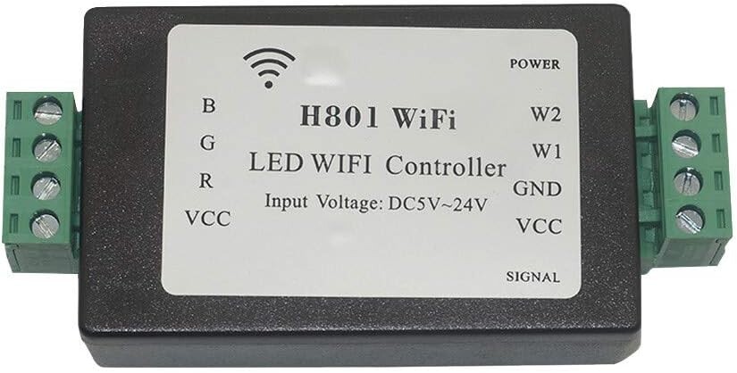 H801 WiFi RGBW ohjain