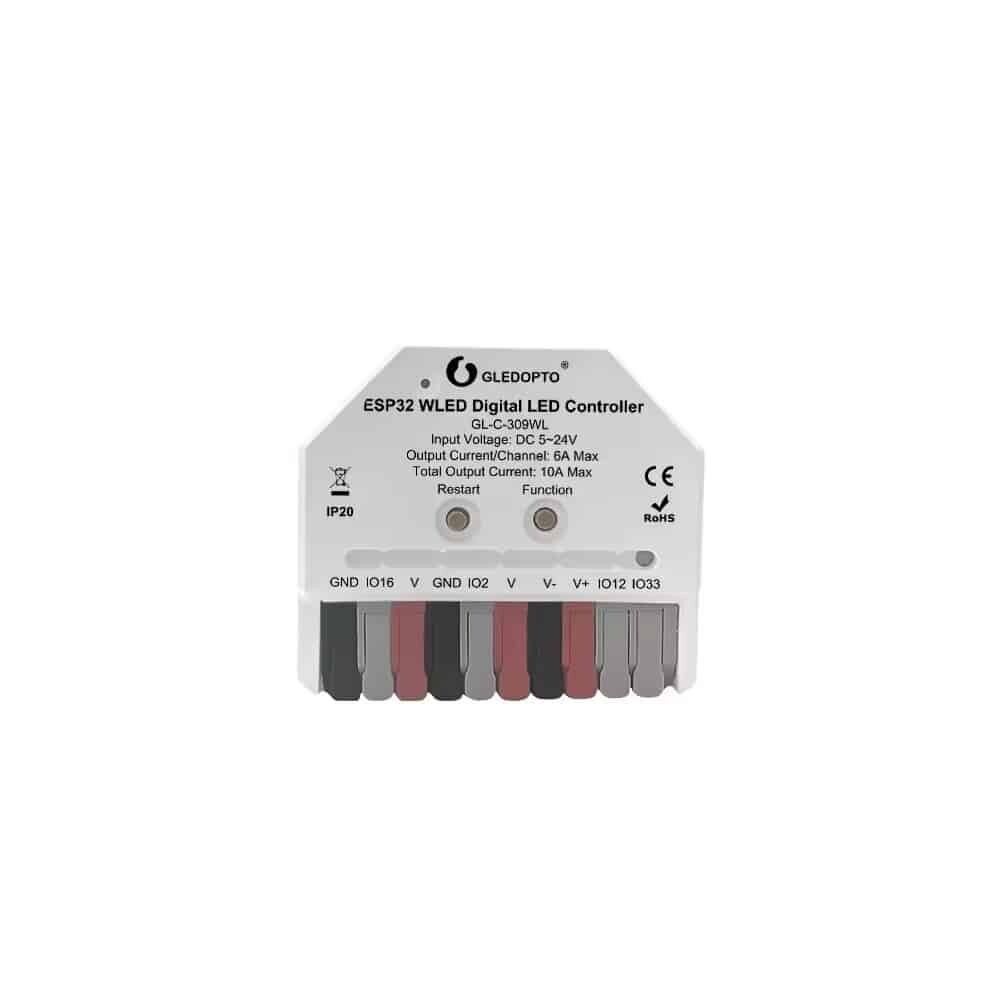Gledopto GL-C-309WL Wi-Fi IC LED strip controller