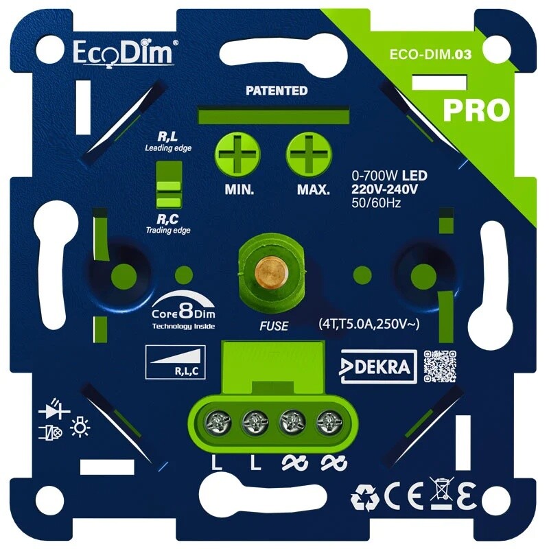 LED dimmer Ecodim Pro Line 0-700W (RLC)