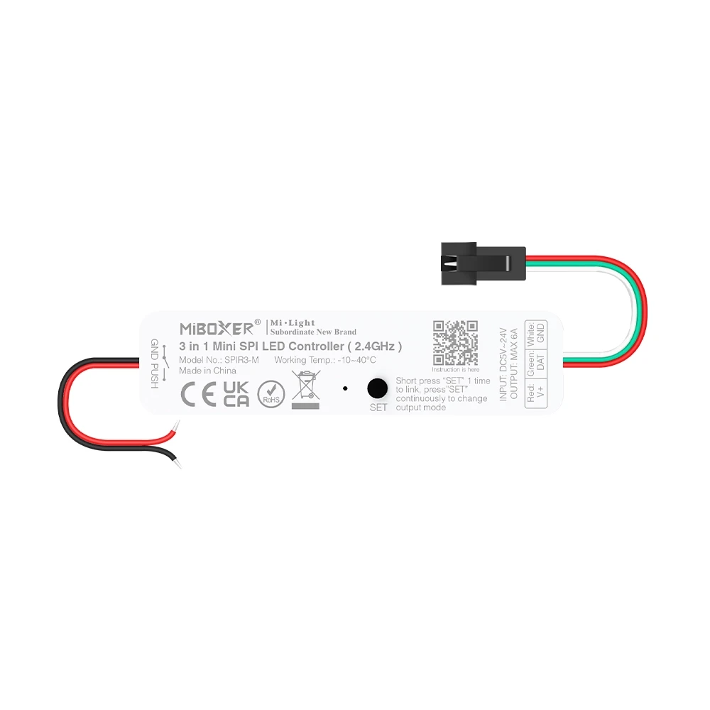 Mi-Light SPIR3-M 3-in-1 Mini SPI LED-ohjain (2.4GHz)