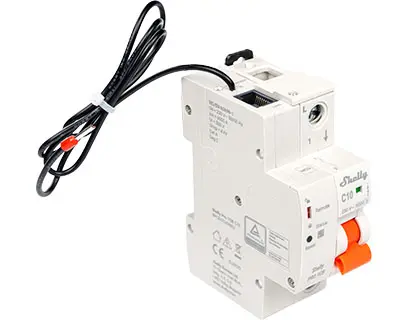 Shelly Pro 1CB Smart Dvärgbrytare (MCB)