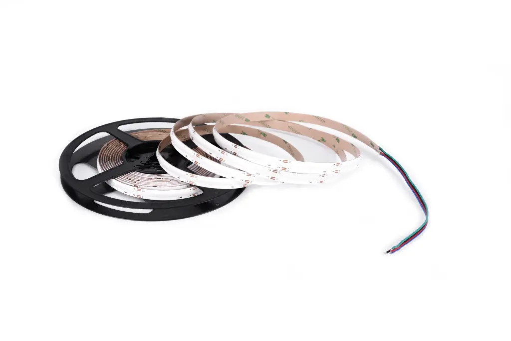 RGBW COB LED strip 24V 12mm running meter