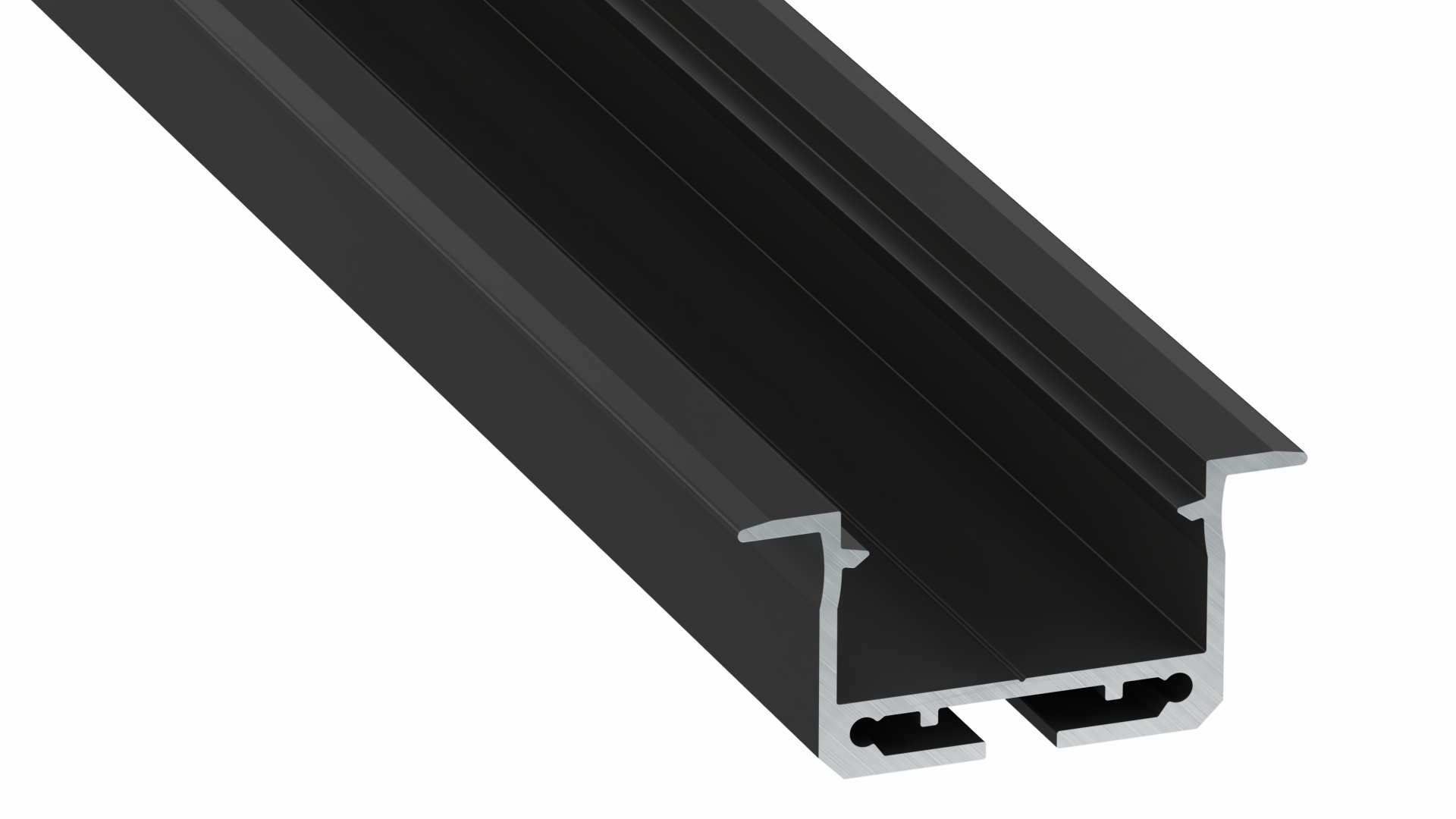 Profile Color: inSileda lacquered black (RAL9005 mat)